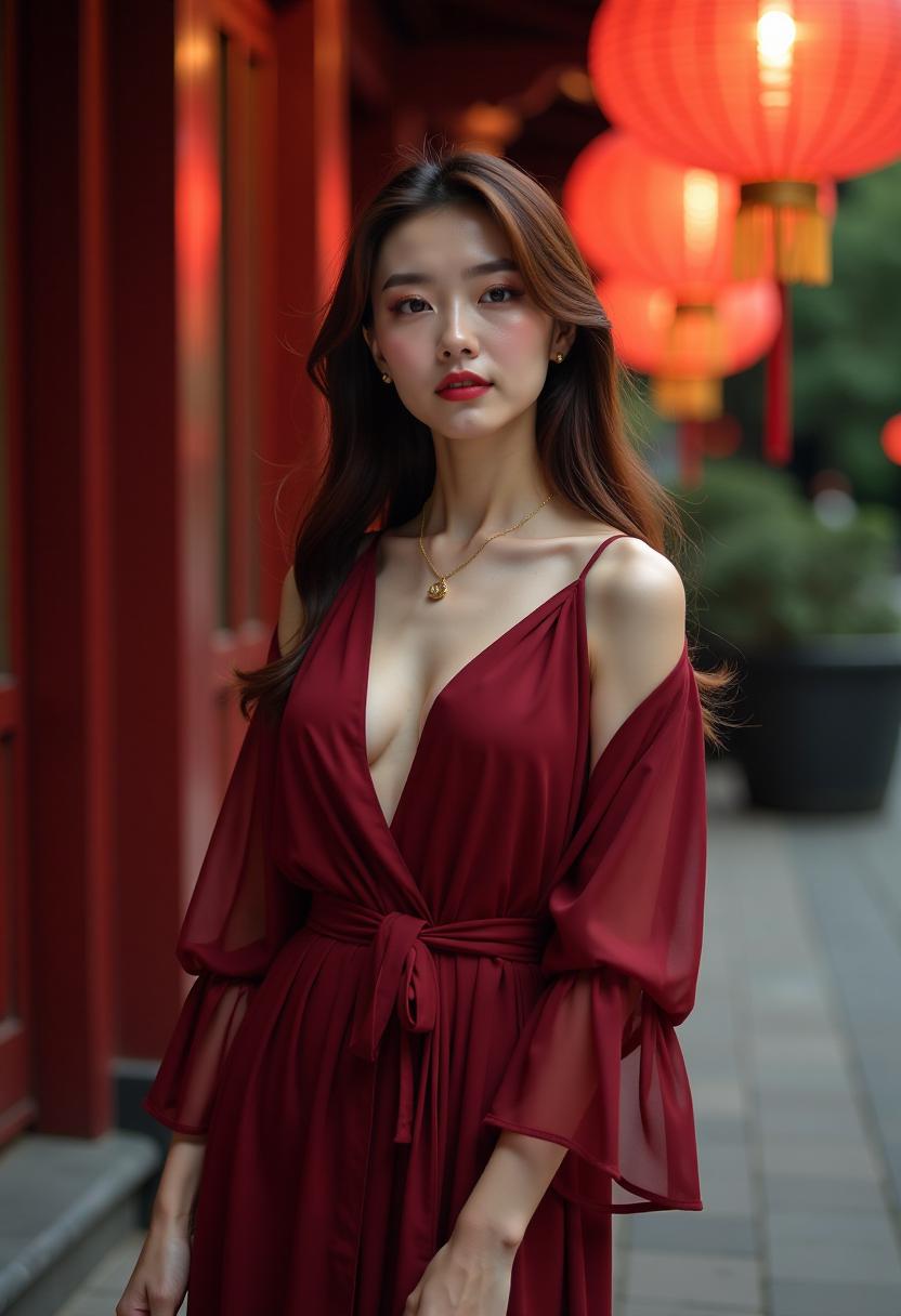 爱在逆光晨曦里